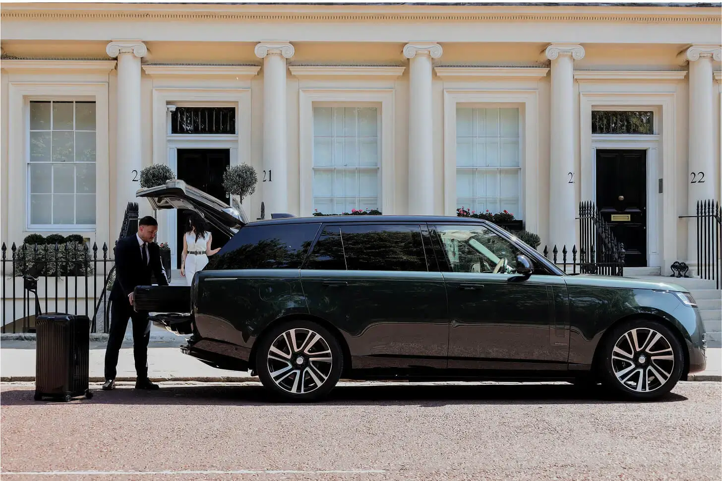 Услуги водителя на Range Rover в Лондоне